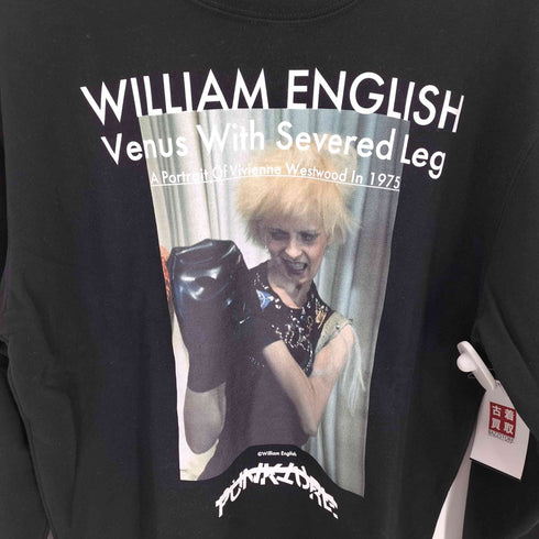 PUNKTUREパンクチュアー Venus With Severed Leg Photo Sweat フォトプリントスウェット メンズ L