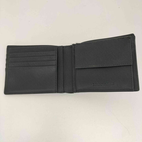 エンポリオアルマーニ EMPORIO ARMANI イーグルロゴプレート 二つ折り財布 メンズ