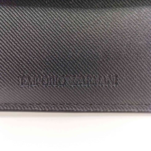 エンポリオアルマーニ EMPORIO ARMANI イーグルロゴプレート 二つ折り財布 メンズ