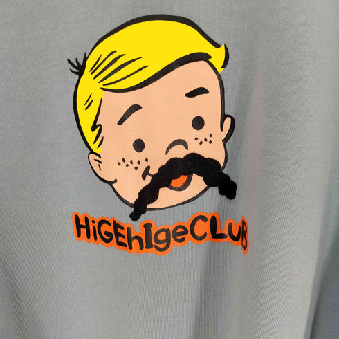 HIGEHIGECLUB 髭髭倶楽部 プリントスウェット メンズ XL