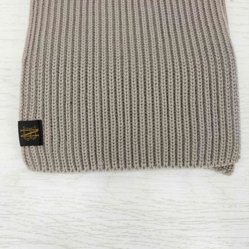 バトナー BATONER SOLID WOOL MUFFLER ソリッド ウール マフラー レディース
