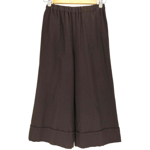 タオコムデギャルソン tao COMME des GARCONS AD2009 09AW ウールモヘヤ ガウチョパンツ ワイドパンツ レディース FREE