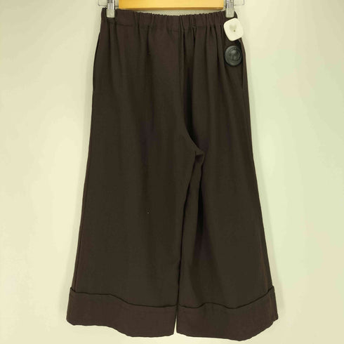 タオコムデギャルソン tao COMME des GARCONS AD2009 09AW ウールモヘヤ ガウチョパンツ ワイドパンツ レディース FREE