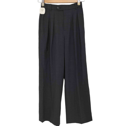 ユナイテッドアローズグリーンレーベルリラクシング UNITED ARROWS green label relaxing キチントボトムス コンフィ ワイド パンツ レディース JPN:36
