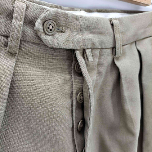 ニート NEAT NEAT CHINO ニート チノ 2タック ボタンフライ ホップサック コットン混 メンズ JPN:48