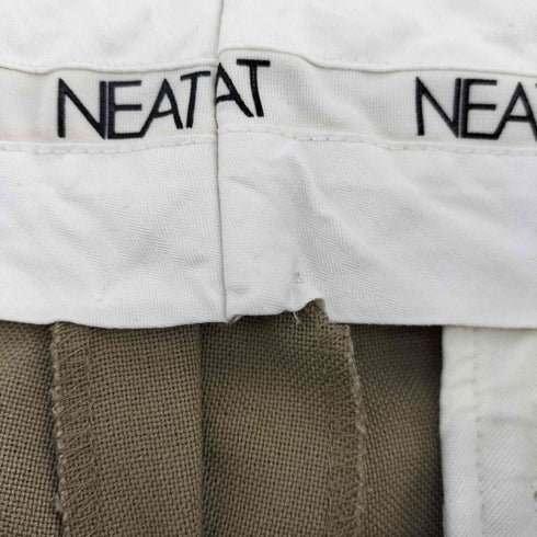 ニート NEAT NEAT CHINO ニート チノ 2タック ボタンフライ ホップサック コットン混 メンズ JPN:48