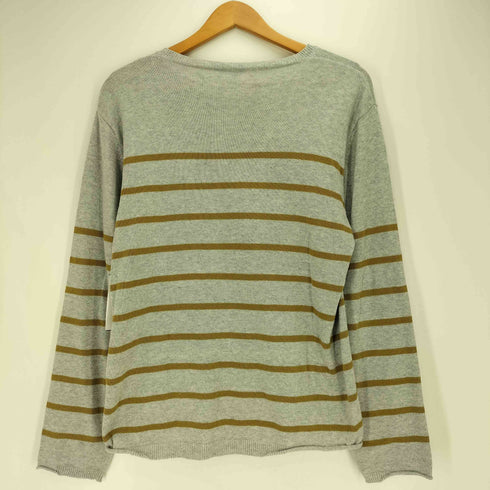 エムエイチエル MHL. コットン ボーダー クルーネックニット メンズ JPN:M