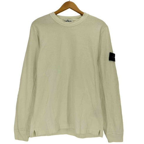 ストーンアイランド STONE ISLAND 18SS SWEAT SHIRT CREWNECK ロゴワッペン プルオーバースウェット メンズ import:M