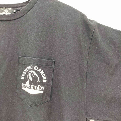 ヒステリックグラマー HYSTERIC GLAMOUR HIGH PERFORMANCE プリント ポケ付Tシャツ メンズ JPN:M