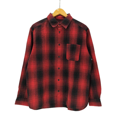 アーペーセー A.P.C. コットン ポリ レーヨン チェック L/S シャツ メンズ import:M