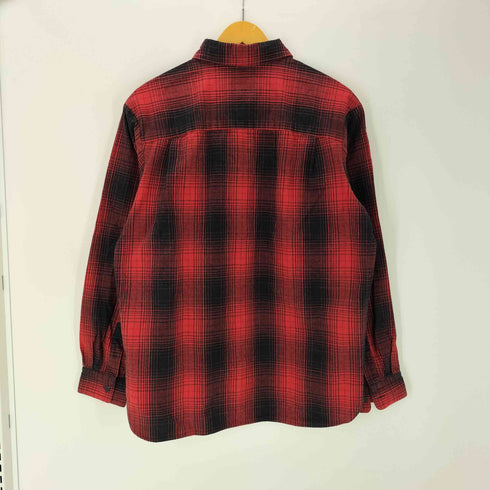 アーペーセー A.P.C. コットン ポリ レーヨン チェック L/S シャツ メンズ import:M