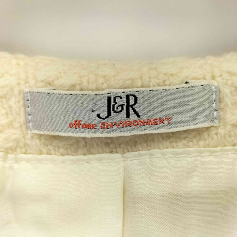 ジェイアール J&R ツイードノーカラーセットアップ レディース