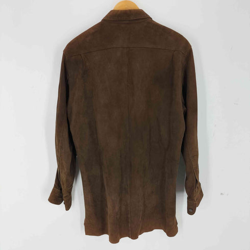 メンズビギ MENS BIGI リアルスエード レザーシャツ メンズ