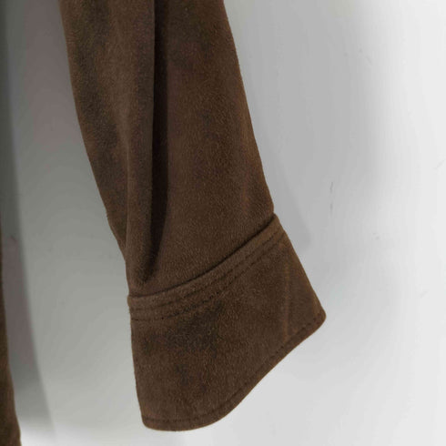 メンズビギ MENS BIGI リアルスエード レザーシャツ メンズ
