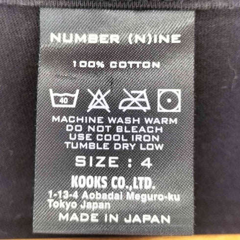 N NUMBER ペイズリー バンダナ グラフィック 半袖 Tシャツ メンズ 4