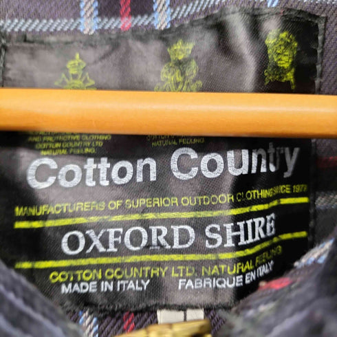 cotton country oxfordshire オイルドジャケット メンズ import:L