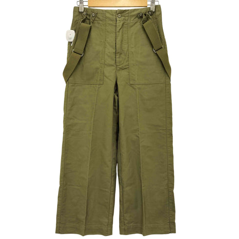 アウトドアプロダクツ OUTDOOR PRODUCTS Usual Things サスペンダー ミリタリー ベイカー パンツ レディース JPN:S