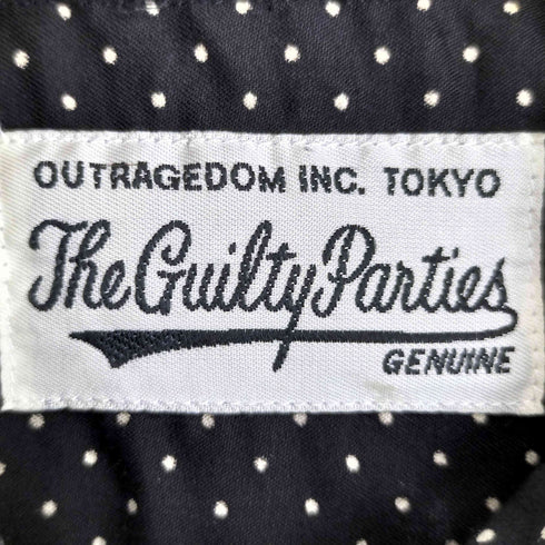 ワコマリア WACKO MARIA GUILTY PARTIES 刺繍 コットンリヨセル ドット ウエスタン半袖シャツ メンズ