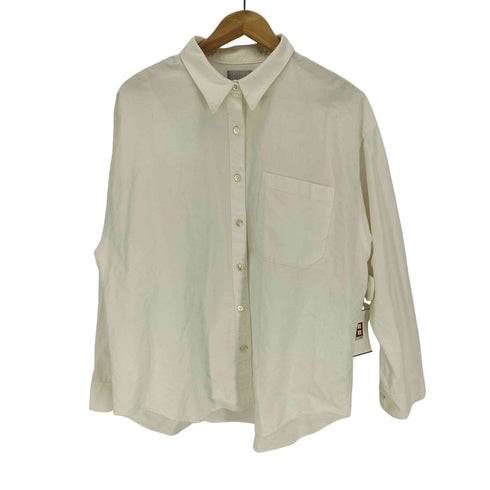 ザニューハウス THE NEWHOUSE AT HEART L/S ビックポケット レギュラーカラーシャツ レディース FREE