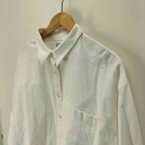 ザニューハウス THE NEWHOUSE AT HEART L/S ビックポケット レギュラーカラーシャツ レディース FREE
