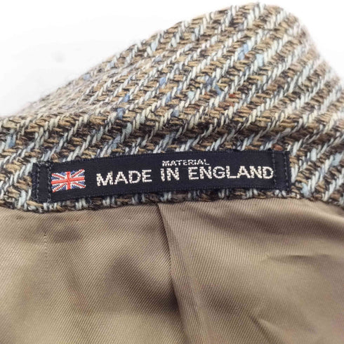 MADE IN ENGLAND 2Bウールテーラードジャケット メンズ A-4