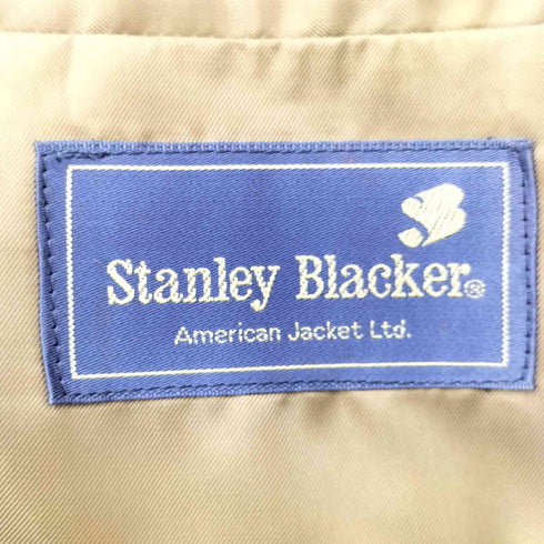 Stanley Blacker ヘリンボーン 2Bテーラードジャケット メンズ 165