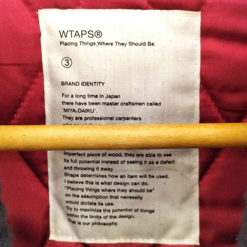 ダブルタップス WTAPS 15aw PHARAOH JK ファラオジャケット メンズ JPN:3