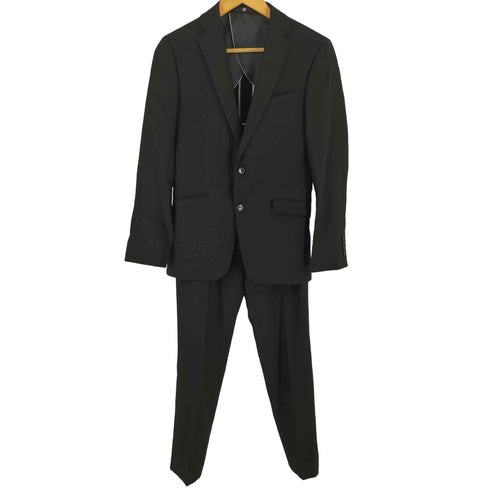スーツセレクト SUIT SELECT 2釦 背抜き ノッチドラペル シングル センタープレス スーツ セット アップ メンズ Y4