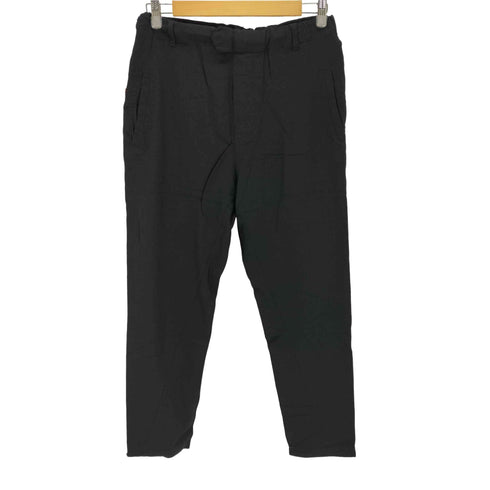 アンドゥムルメステール Ann DEMEULEMEESTER レーヨンウール ギャバジン スラックス メンズ XXS