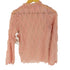 ポピートーキョー poppy tokyo PINK WAVE TULLE TOPS ピンクウェーブタートルトップス フリルシアートップス レディース FREE