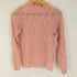 ポピートーキョー poppy tokyo PINK WAVE TULLE TOPS ピンクウェーブタートルトップス フリルシアートップス レディース FREE