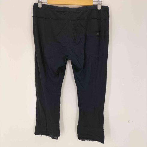 アンドゥムルメステール Ann DEMEULEMEESTER リネン裾レイヤード コットン パンツ メンズ 38