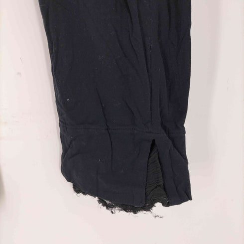 アンドゥムルメステール Ann DEMEULEMEESTER リネン裾レイヤード コットン パンツ メンズ 38