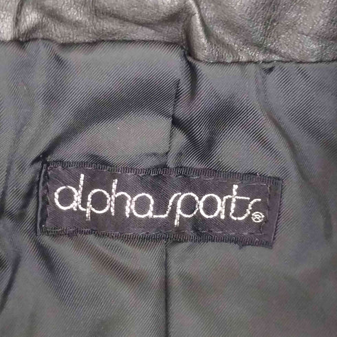 Alpha Sports レザーベスト レディース