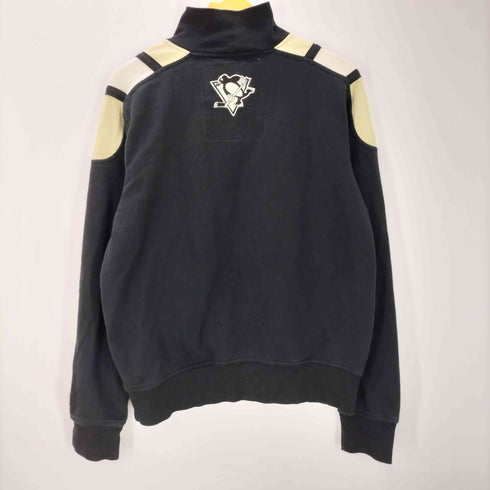 OLD TIME HOCKEY アイスホッケー チーム ロゴ 刺繍 フルジップ スウェット メンズ import:M