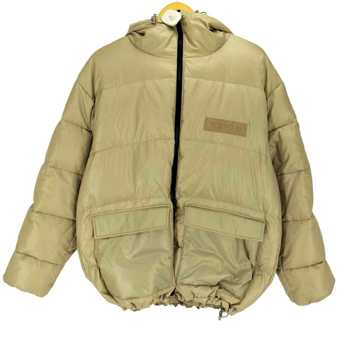 パブリックトウキョウ PUBLIC TOKYO EVANGELION DOWN JACKET フーデット ジップアップ ダウン ジャケット メンズ FREE