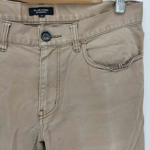 バーバリーブラックレーベル BURBERRY BLACK LABEL 5ポケット スリム チノ パンツ メンズ 79