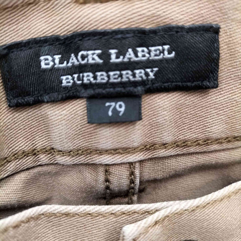バーバリーブラックレーベル BURBERRY BLACK LABEL 5ポケット スリム チノ パンツ メンズ 79