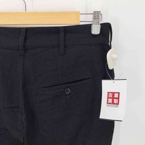 アンドゥムルメステール Ann DEMEULEMEESTER 裾ボタン レーヨンウール パンツ メンズ S