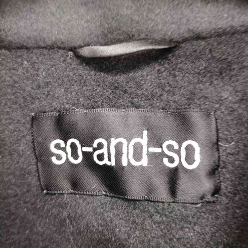 so-and-so CASHMERE カシミヤ100% ステンカラーコート レディース JPN:9号