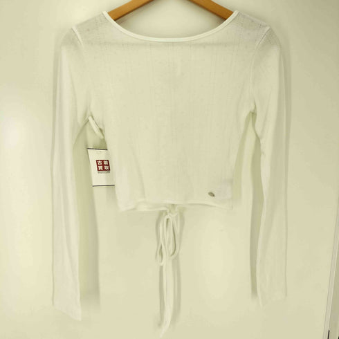 CRANK レースアップ ロングスリーブ L/S Tシャツ レディース