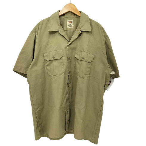 ディッキーズ Dickies ダブルポケット ワーク 半袖 シャツ メンズ import:XL