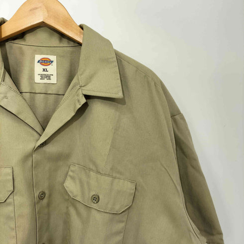 ディッキーズ Dickies ダブルポケット ワーク 半袖 シャツ メンズ import:XL