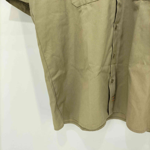 ディッキーズ Dickies ダブルポケット ワーク 半袖 シャツ メンズ import:XL