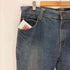 90-00S BLUE GEAR バギー ワイド テーパード デニム パンツ B系 極太 メンズ 40×32