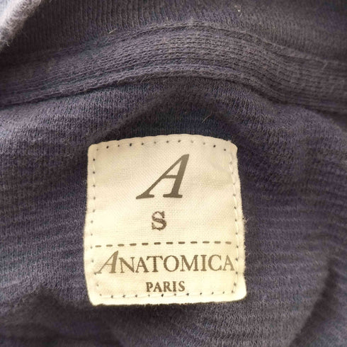 アナトミカ ANATOMICA MOCK NECK TEE モック ネック 長袖 Tシャツ レディース S