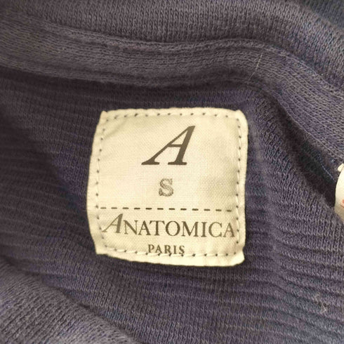 アナトミカ ANATOMICA MOCK NECK TEE モック ネック 長袖 Tシャツ レディース S