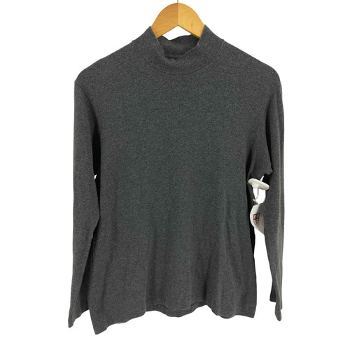 アナトミカ ANATOMICA MOCK NECK TEE モック ネック 長袖 Tシャツ レディース S