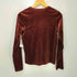 スティーブンアラン Steven Alan VELOR LONG SLEEVE PULLOVER ベロア ロングスリーブ プルオーバー レディース
