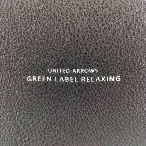 ユナイテッドアローズグリーンレーベルリラクシング UNITED ARROWS green label relaxing シボレザー ライクバックパック メンズ